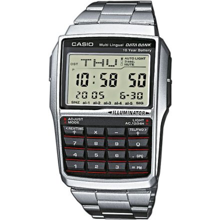 CASIO DBC-32D-1AES Collection data-bank 37mm karóra