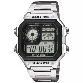 CASIO AE-1200WHD-1AVEF Collection 10 ATM 42mm karóra