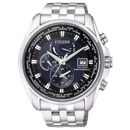 Citizen AT9030-55L Eco-Drive férfi Radio Controlled óra karóra zafír üveg 20ATM 44mm karóra