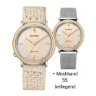 Citizen EM1006-40A Eco-Drive Elegance Ambiluna 34mm 5ATM karóra