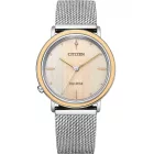 Citizen EM1006-40A Eco-Drive Elegance Ambiluna 34mm 5ATM karóra
