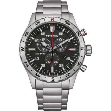 Citizen AT2520-89E Eco-Drive Kronográf Óra 44mm 10ATM karóra