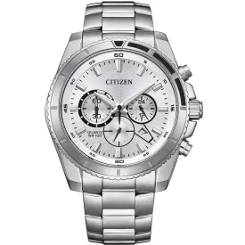   Citizen AN8200-50A Quartz Kronográf Óra férfi óra karóra 44mm  karóra