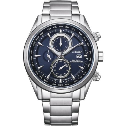 Citizen AT8260-85L Eco-Drive Kronográf Óra férfi karóra Radio Controlled