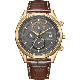   Citizen AT8263-10H Eco-Drive Kronográf Óra férfi óra karóra Radio Controlled óra karóra karóra