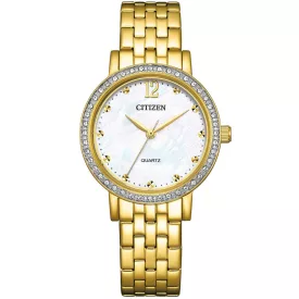   Citizen EL3102-50D női óra karóra Standard elegáns 31mm 5ATM  karóra