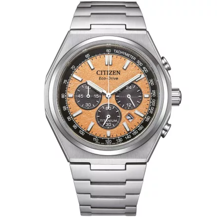Citizen CA4610-85Z férfi óra karóra Eco-Drive Super Titanium Kronográf Óra 43mm 10ATM karóra