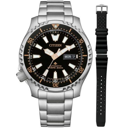 Citizen NY0160-66EE férfi óra karóra Promaster Marine Fugo nap-dátum automata 42mm 20ATM