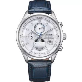   Citizen BY1030-09A férfi óra karóra Eco-Drive 4-Zonen radio-controlled óra karóra Holdfázis 42mm 10ATM  karóra