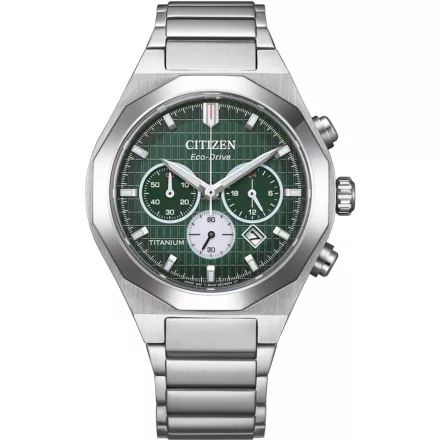 Citizen CA4691-59X férfi óra karóra Super-Titanium Zenshin Eco-Drive Chrono 41mm 10ATM  karóra