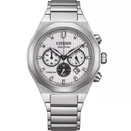 Citizen CA4690-51A férfi óra karóra Super-Titanium Zenshin Eco-Drive Chrono 41mm 10ATM  karóra