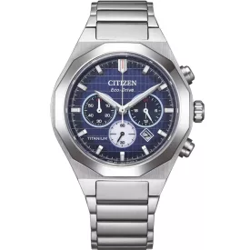   Citizen CA4691-59L férfi óra karóra Super-Titanium Zenshin Eco-Drive Chrono 41mm 10ATM  karóra