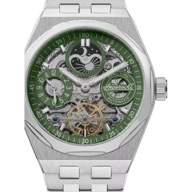   Ingersoll I12905 The Broadway Dual idő automata férfi óra karóra 43mm 5ATM karóra