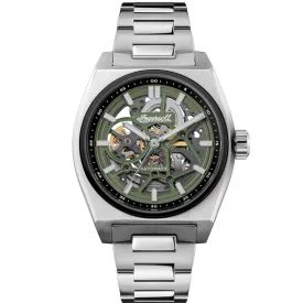   Ingersoll I14304 férfi óra karóra Ingersoll zöld automata 43mm 5ATM karóra