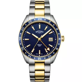   Rotary GB05296/05 Henley GMT férfi's 40mm 10ATM karóra