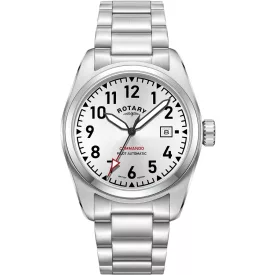   Rotary GB05470/22 Commando férfi óra karóra automata 42mm 10ATM karóra