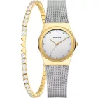 Bering 12927-001-GWP női óra karóra klasszikus szett + Karkötő 27mm 3ATM karóra