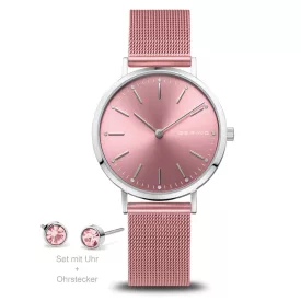   Bering 14134-999-GWP női óra karóra klasszikus szett 34mm 3ATM karóra