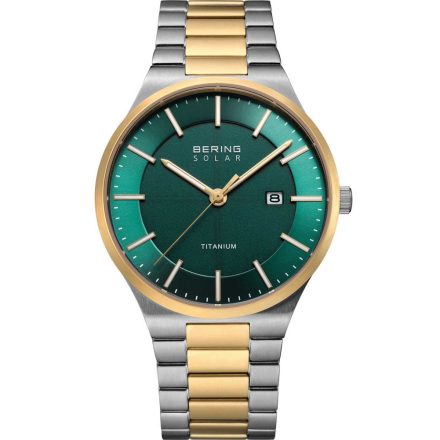 Bering 14439-718 férfi óra karóra Titanium Solar 39mm 10ATM