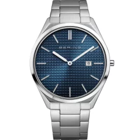   Bering 17240-707 férfi óra karóra klasszikus 40mm 3ATM karóra
