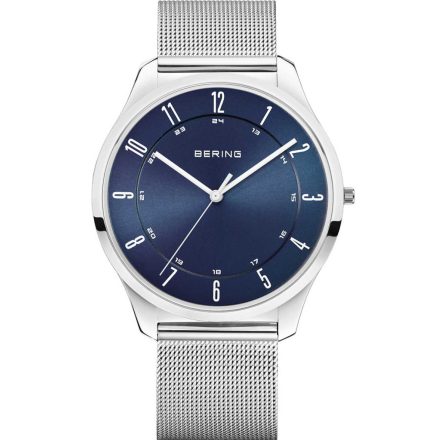 Bering 18340-307 férfi óra karóra Ultra-vékony 40mm 3ATM