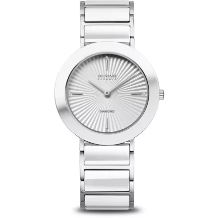 Bering 11435-753 női óra karóra köves kerámia 35mm 3ATM  karóra
