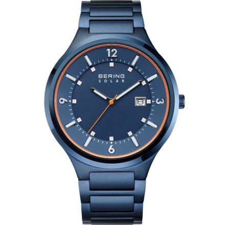 Bering 14442-797 vékony Solar férfi óra karóra 42mm 5ATM