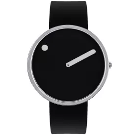 Picto 43370-0120S fekete szilikon 40mm 5ATM  karóra
