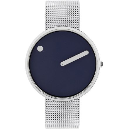 PICTO 43393-0820 Unisex férfi női óra karóra Midnight kék 40mm 5ATM