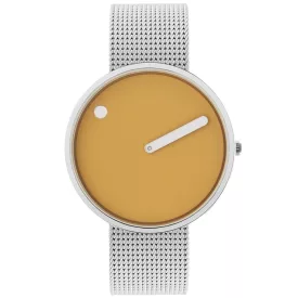 Picto 43354-0820S Mustard sárga 40mm 5ATM  karóra