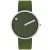 Picto 43396-7764S Unisex férfi női friss olivazöld szilikon 40mm 5ATM  karóra