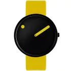 Picto 43388-6120B Unisex férfi női kanári sárga 40mm 5ATM  karóra