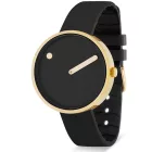 Picto 34087-0114G Unisex férfi női fekete Bio Based 34mm 5ATM  karóra