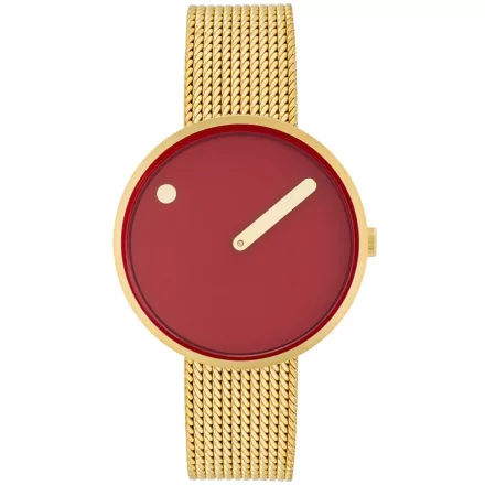 Picto 34097-0914G Cinnamon piros 34mm 5ATM  karóra