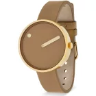 Picto 34002-4814G Cappuccino barna 34mm 5ATM  karóra