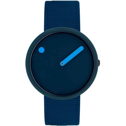 PICTO R44001-R001 Unisex férfi női óra karóra Ghost Nets Navy kék 40mm 5ATM