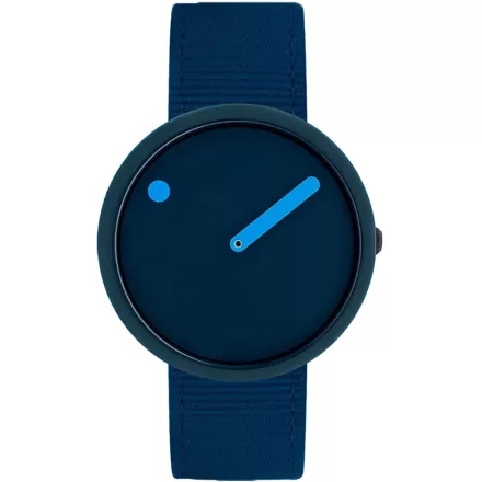 PICTO R44001-R001 Unisex férfi női óra karóra Ghost Nets Navy kék 40mm 5ATM karóra