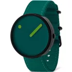 PICTO R44003-R004 Unisex férfi női óra karóra Ghost Nets Ocean zöld 40mm 5ATM karóra