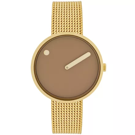 Picto 34002-0914G Cappuccino barna 34mm 5ATM  karóra