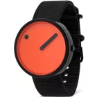 PICTO R44007-R006 Unisex férfi női óra karóra Ghost Nets Signal narancssárga 40mm 5ATM karóra