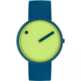   PICTO R44013-R003 Unisex férfi női óra karóra Ghost Nets Paradise zöld 40mm 5ATM karóra