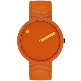 Picto R44022-R021 égetett narancssárga 40mm 5ATM  karóra