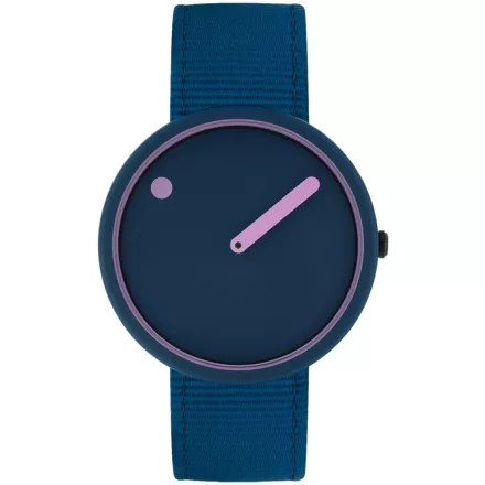 Picto R44025-R003 Deep kék és rózsaszín Reef 40mm 5ATM  karóra