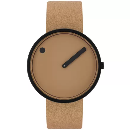 Picto 43349-4820B Unisex férfi női Cappucciono barna 40mm 5ATM  karóra