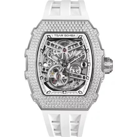 Tsar Bomba TB8208D-11 férfi óra karóra Elemental cirkónia automata 43mm 5ATM  karóra