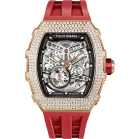   Tsar Bomba TB8208D-12 férfi óra karóra Elemental cirkónia automata 43mm 5ATM  karóra