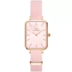 Daniel Wellington DW00100509 női óra karóra Quadro korall 26mm 3ATM  karóra