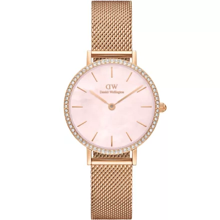 Daniel Wellington DW00100663 női óra karóra kicsi Lumine keret Melrose rózsaszín 28mm 3ATM  karóra