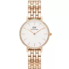 Daniel Wellington DW00100666 női óra karóra kicsi Lumine keret 5-Link Melrose 28mm 3ATM  karóra