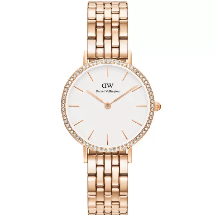 Daniel Wellington DW00100666 női óra karóra kicsi Lumine keret 5-Link Melrose 28mm 3ATM  karóra